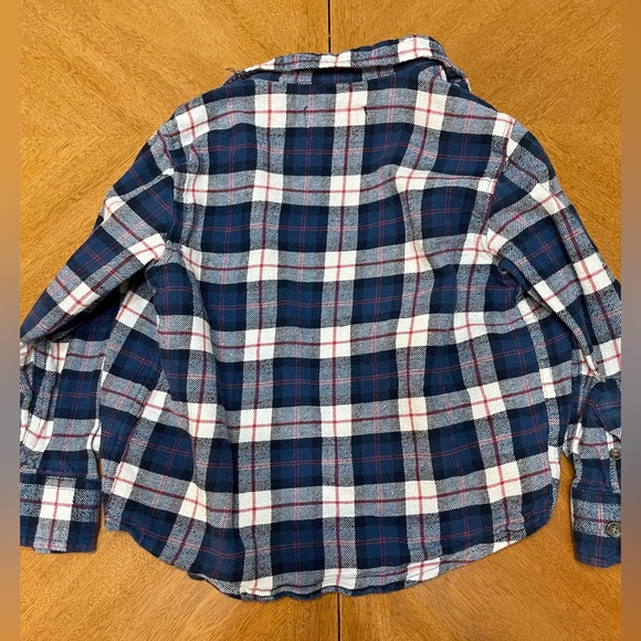 Old Navy 100% Cotton Plaid Buttondown *Excellent Cond* Size XS (5) - Picture 6 of 6